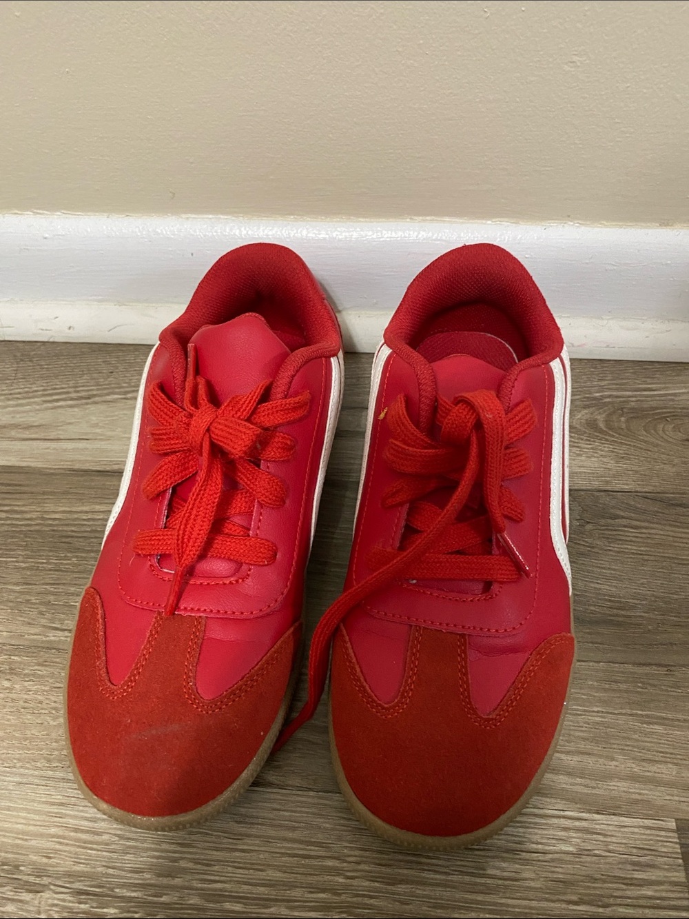 Cat & Jack Red Kids Sneakers